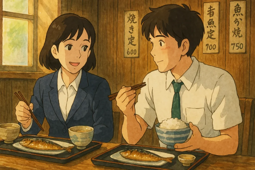 Vol.12『夏の日のひととき、定食屋への誘い』