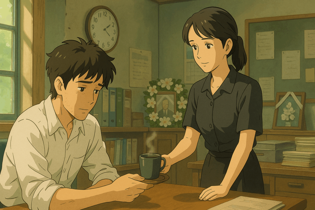 Vol.14『静けさの中の朝、渡るコーヒーの温もり』【明治葬儀社編】