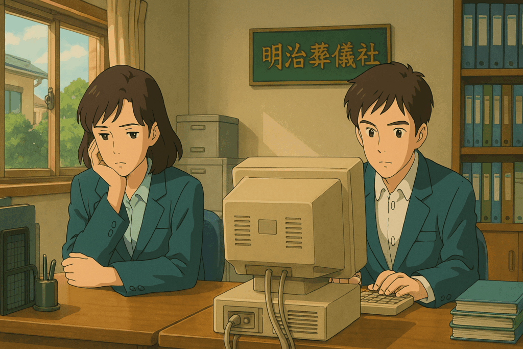 第十九章『美月の涙、立ちすくむ日』【明治葬儀社編】