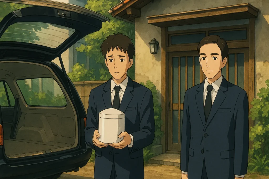 第二十六章『骨壺の持ち方、声をかけるタイミング』【明治葬儀社編】