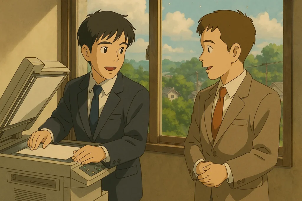 第二十六章 余韻『数日後の事務所、夕方の休憩時間』【明治葬儀社編-田代 連-】